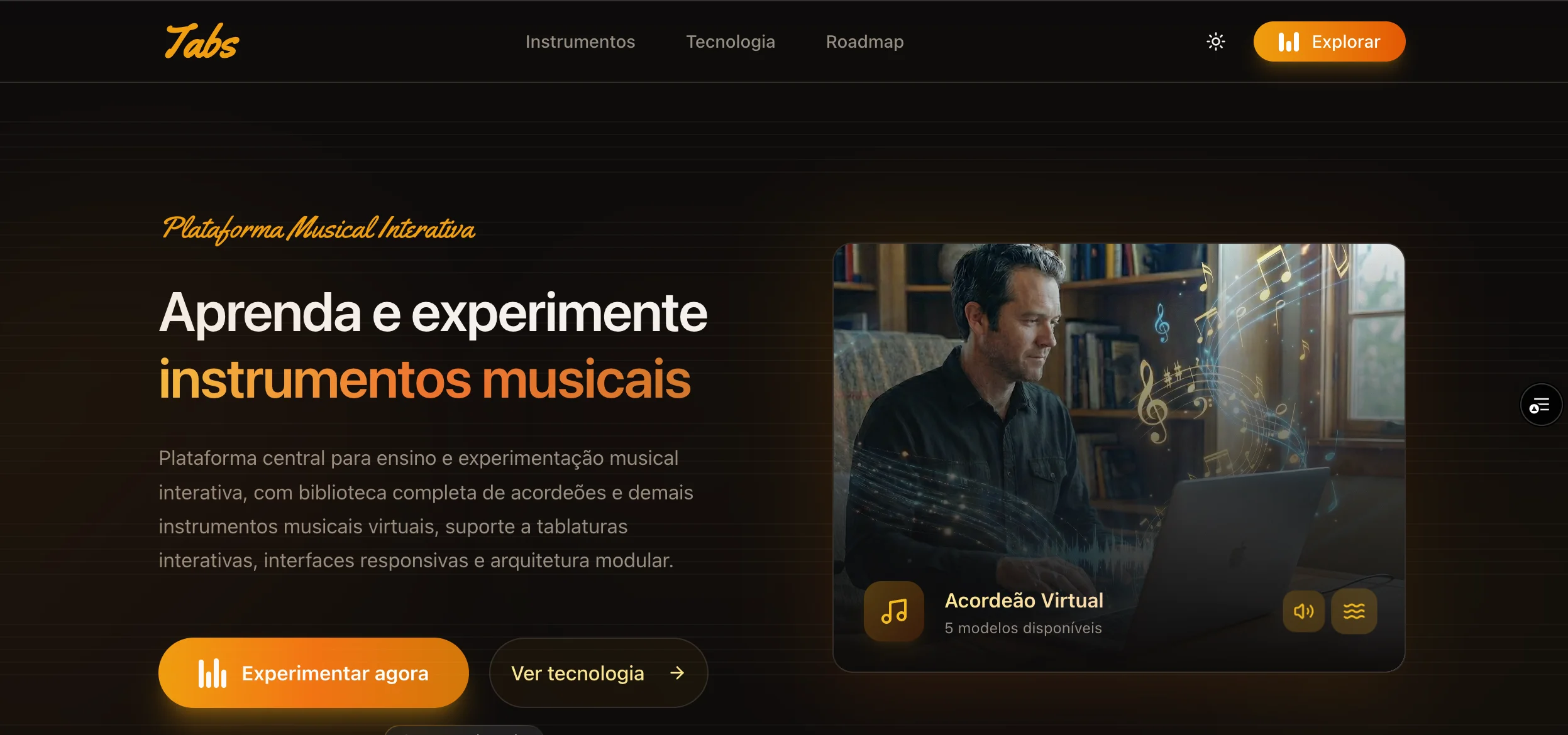 Sr. Tabs - Interactive Music Platform